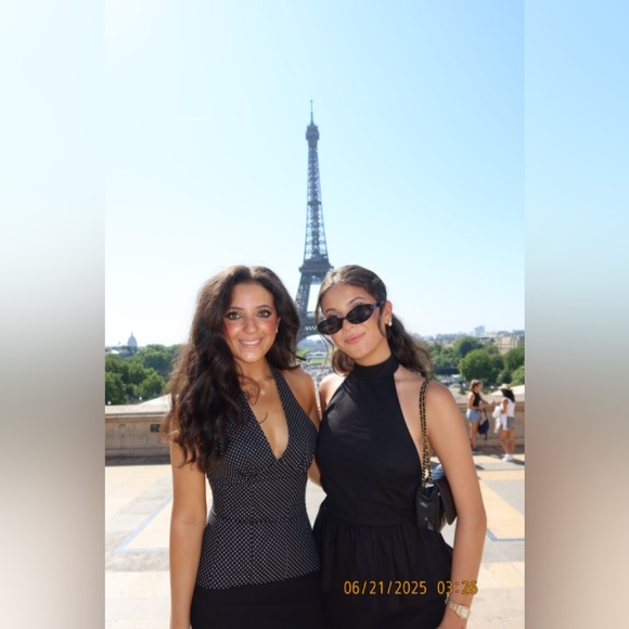 Rosalia Maxi Dress - Polka Dot Black Set Studio XS - Picture 7 of 8